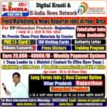 Field Marketing Jobs in UP, Rajasthan & Himachal Pradesh